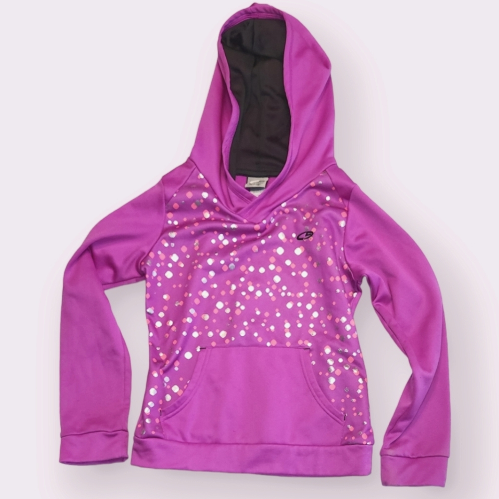 Champion Duo Dry Hooded Sweatshirt Kids M 7-8